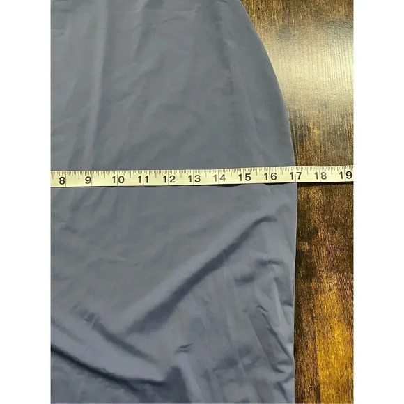 Meshki blue deep V midi dress Size 12 - Picture 6 of 11